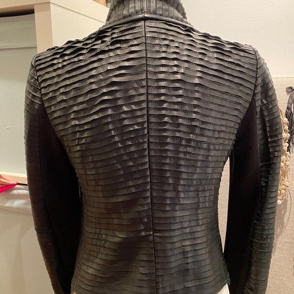 Marciano moto jacket in real leather - Picture 2 of 4